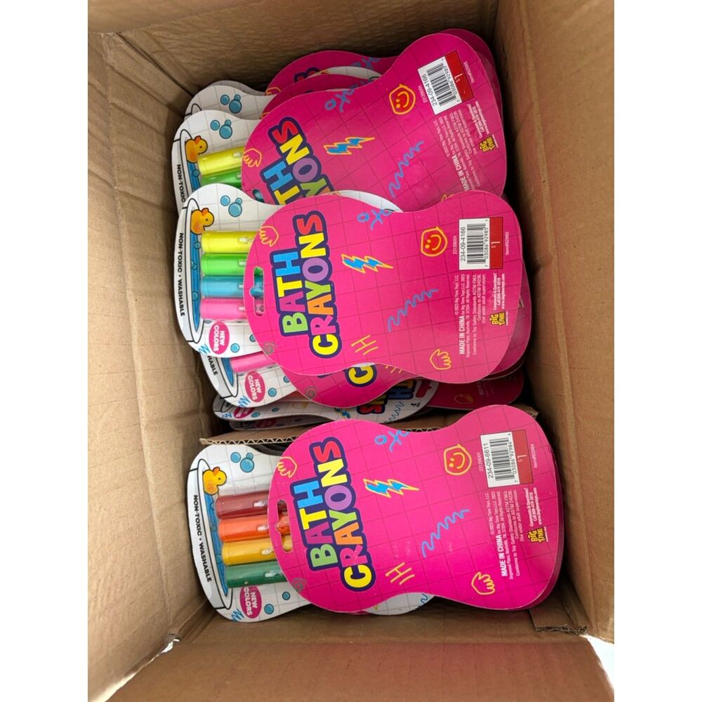 case of Bath Crayons 4 pk.